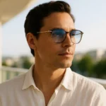 Lunettes avec des verres bleus dégradés : style et confort visuel