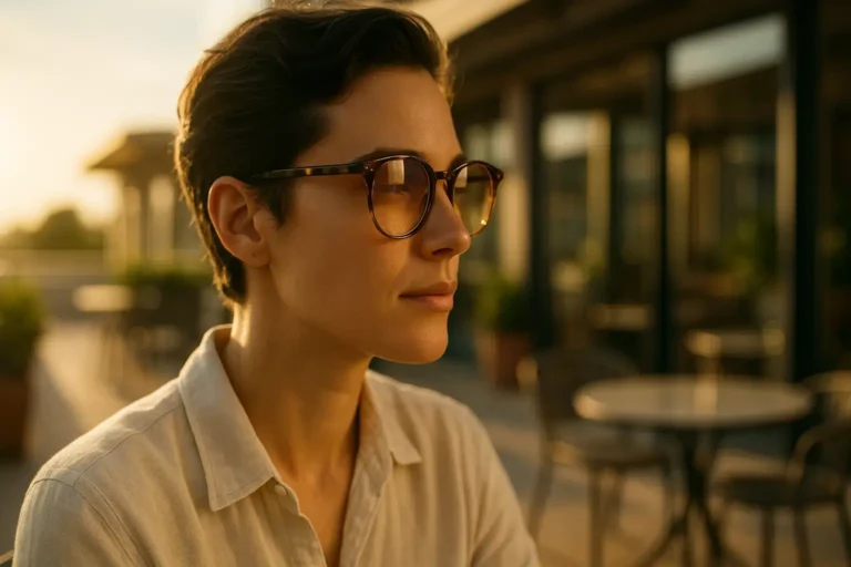 Lunettes de vue et verres teintés dégradés : allier style et confort visuel