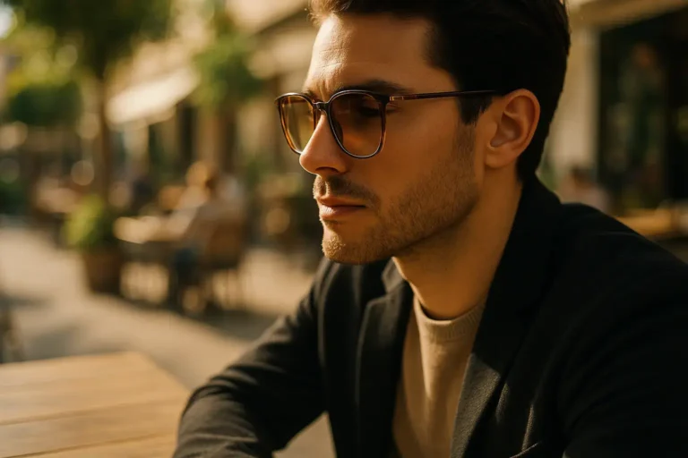 Lunettes de vues avec verres teintés en dégradés : mon avis d&rsquo;opticien pour style et confort
