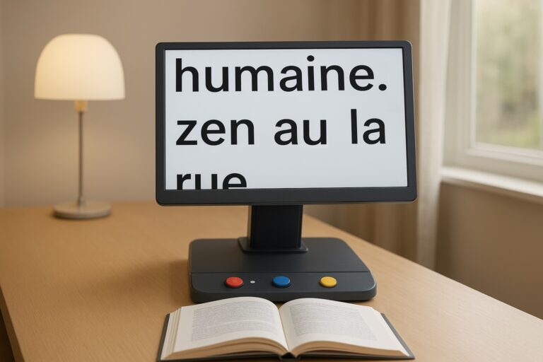 Basse vision – Solutions et équipements pour préserver votre autonomie au quotidien