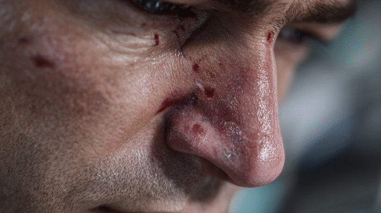 Fracture du nez : quand la douleur cache un danger mortel