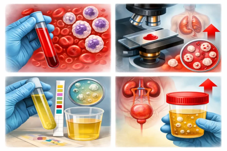 Leucocytes : que signifient des résultats hauts ou bas dans le sang et les urines ?