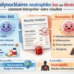 Polynucléaires neutrophiles bas ou élevés : comment interpréter votre résultat