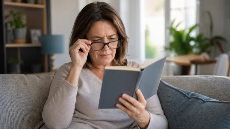 Presbytie : symptômes, âge et solutions pour mieux lire de près