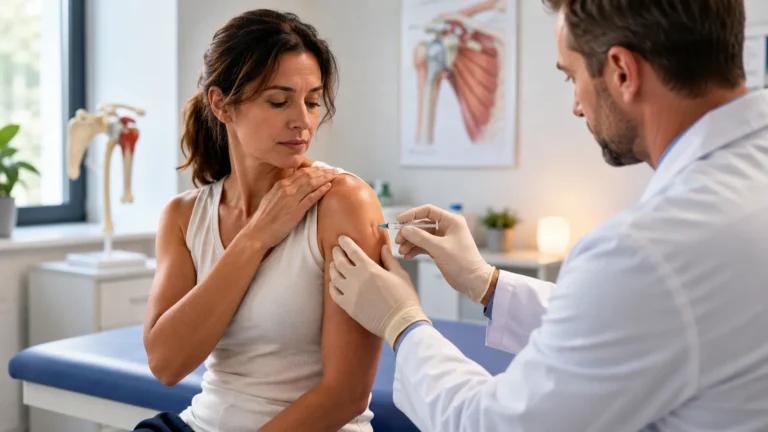 Infiltration épaule : comprendre les effets, la douleur après et les précautions utiles