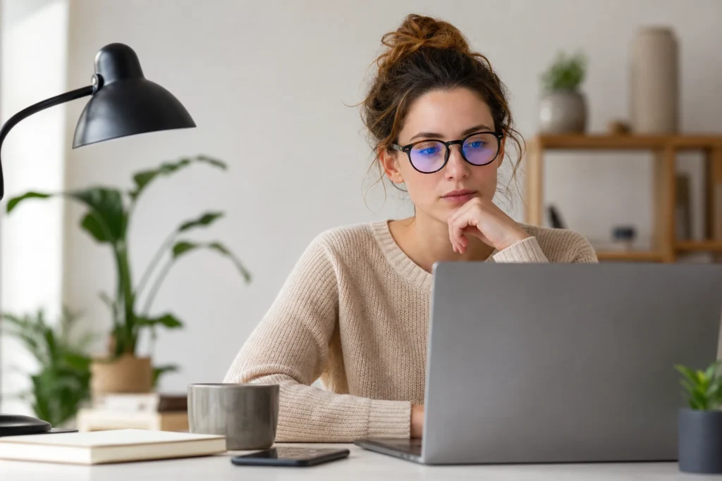 Lunettes lumière bleue : efficacité réelle, limites et bon choix