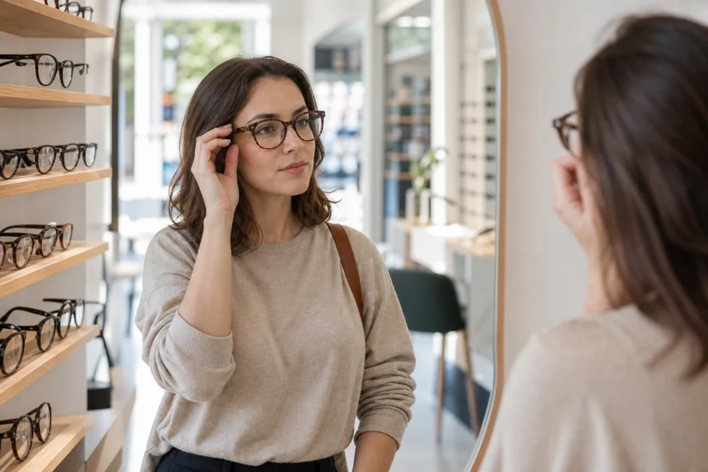 Monture lunette femme : comment choisir selon votre style, votre visage et votre budget