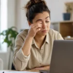 Œil qui saute : que signifie une paupière qui tremble ?