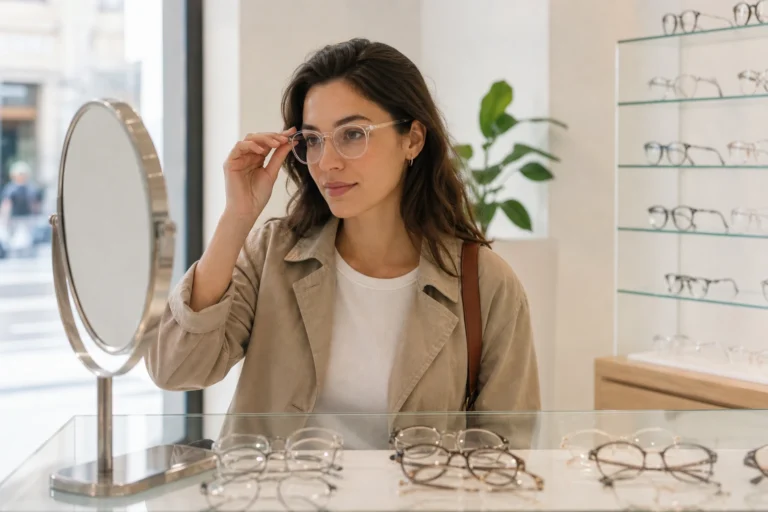 Lunette transparente : à qui ça va et comment bien la choisir