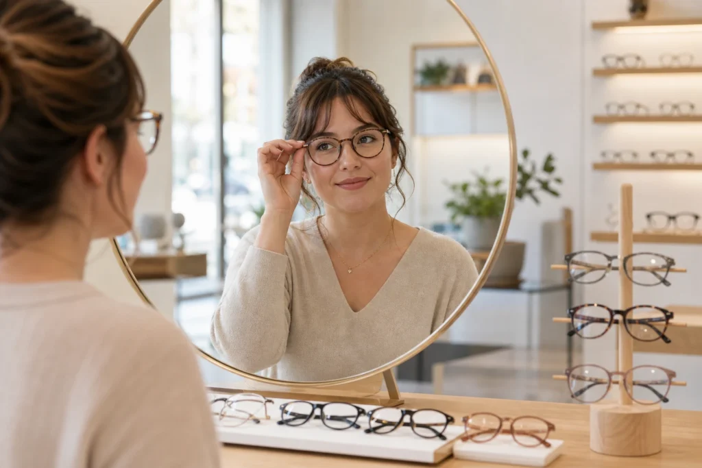 Lunette de vue femme visage rond : quelles montures choisir ?